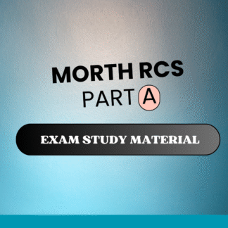 MOrth RCS Part 1 Study Material