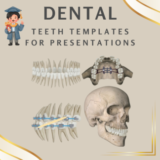 3D Dental & Orthodontic Teeth PowerPoint Template Pack